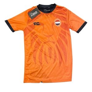 Orange Men's Netherlands Soccer team Jersey Size Medium